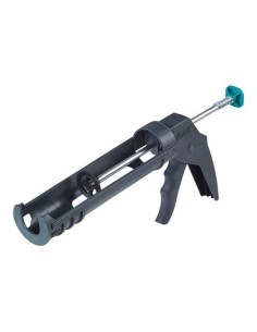 Pistola Selladora Silicona Y Fibra Acrílica Antigoteo MG100 Wolfcraft
