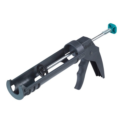 Pistola Selladora Silicona Y Fibra Acrílica Antigoteo MG100 Wolfcraft