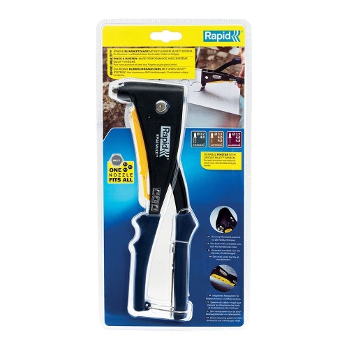 Remachadora Manual Multifunción 25x345x17cm RAPID