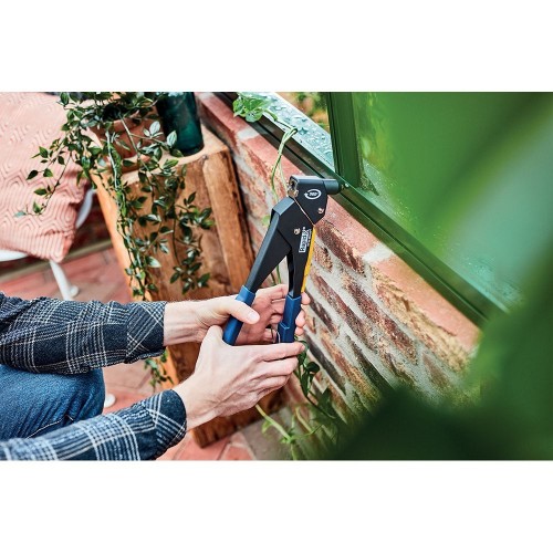 Remachadora Manual Cabezal Giratorio 360 Grados Boquilla Múltiple 34.5x17cm RAPID