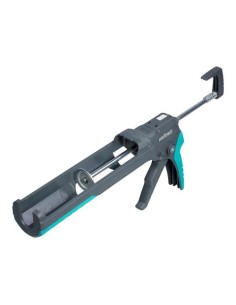 Pistola Para Cartuchos 310ml Presión 180kg Mango Ergonómico Wolfcraft
