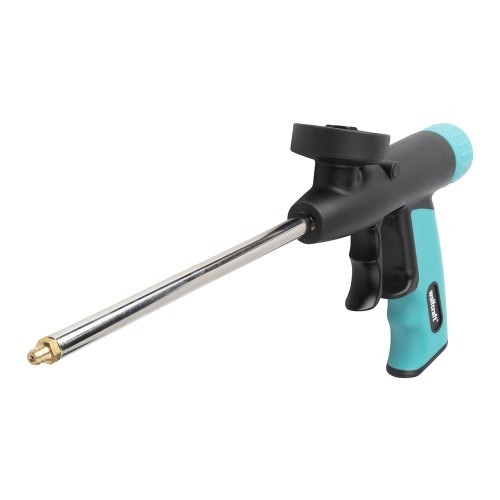Pistola Aplicadora Espuma Poliuretano Metal Plastico 2 Boquillas Wolfcraft