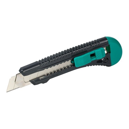 Cutter De Plástico Guía Metálica 18mm Bloqueo Automático Wolfcraft