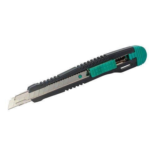 Cúter Plástico Guía Metálica 9mm Depósito Cuchillas Wolfcraft