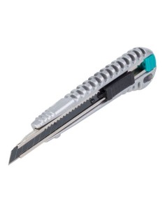 Cúter Metálico 9mm Cuchilla Negra Profi-Sharp WOLFCRAFT
