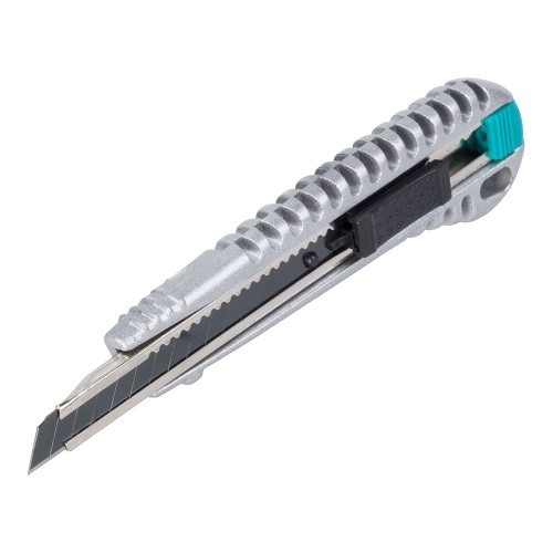 Cúter Metálico 9mm Cuchilla Negra Profi-Sharp WOLFCRAFT
