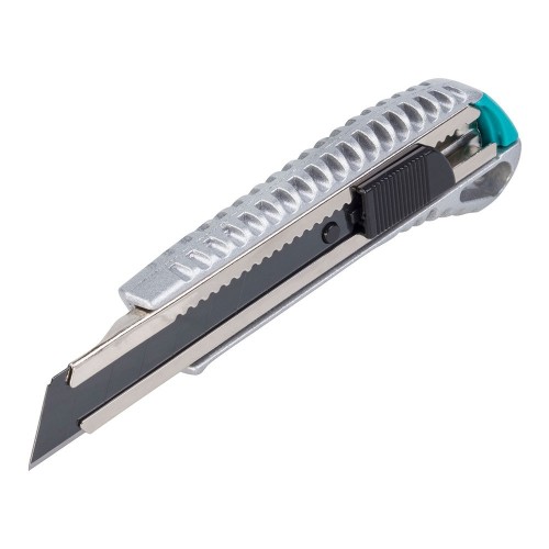 Cuter Metal 18mm Cuchilla Negra Cuerpo Zinc Wolfcraft