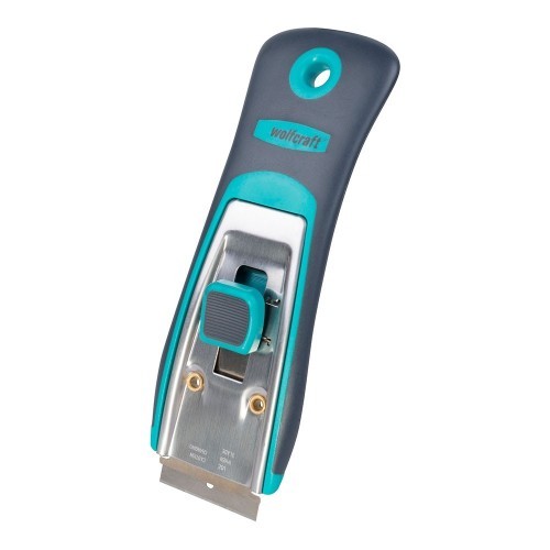 Rascador Metálico Hoja38mm MangoErgonómico CambioFácil WOLFCRAFT