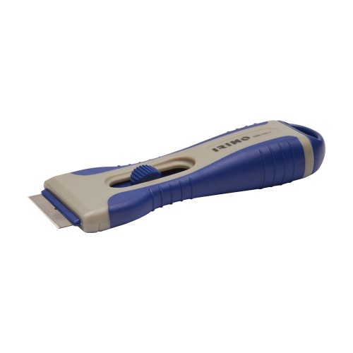 Rasqueta Bi-Componente Hojas Intercambiables 40x20mm Azul IRIMO