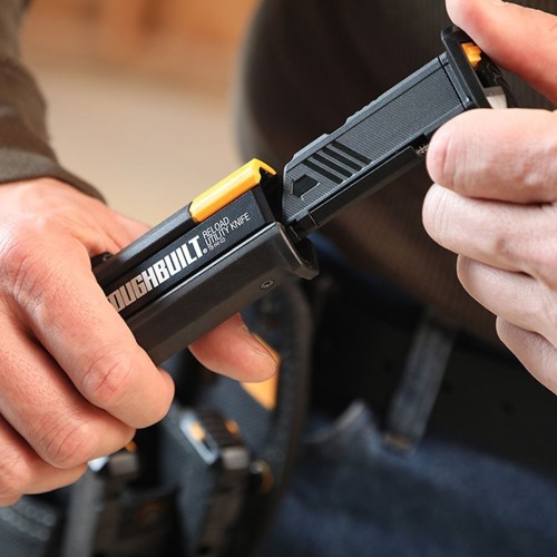 Cúter Recargable Con 10 Hojas Multipropósito Mango Ergonómico Toughbuilt