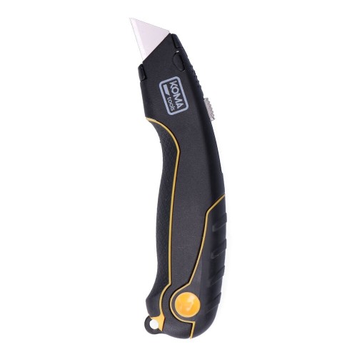 Cúter Aluminio Cuchilla Retráctil 5Cuchillas Antideslizante KOMA TOOLS