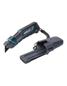 Cúter De Seguridad Metálico Con Funda Cordón Cuchilla Pro Sharp Wolfcraft
