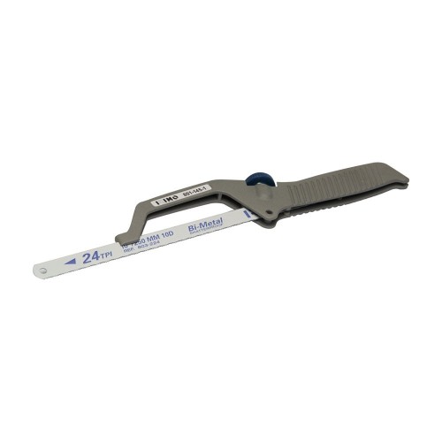 Sierra Manual Mini Arco Aluminio 12-24DPP Hoja Bi-Metal IRIMO
