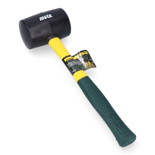 Maza De Goma 700g Mango De Fibra 62mm MOTA HERRAMIENTAS
