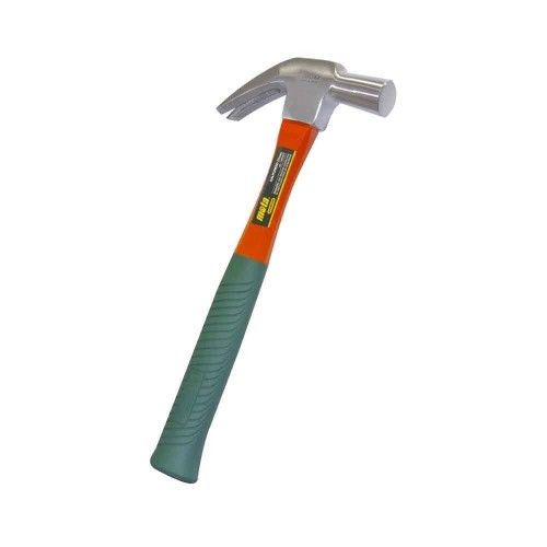 Martillo Encofrador Pulido 27mm Mango Fibra Vidrio 453g MOTA HERRAMIENTAS