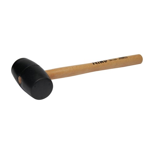 Maza Goma 75mm Mango Madera Uso Industrial IRIMO