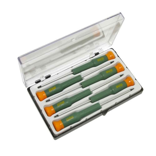 Juego Destornilladores Precisión Torx Varilla75mm 6Piezas MOTA HERRAMIENTAS