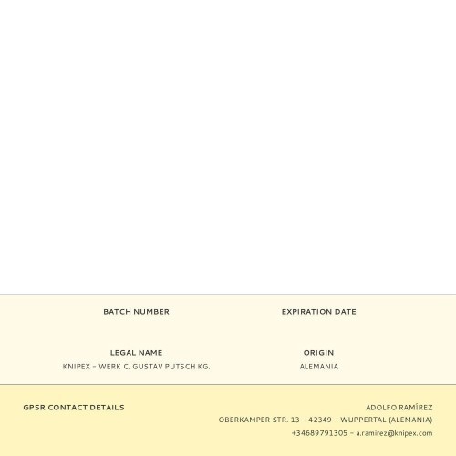 Destornillador Phillips Acero 187x30x30mm Mango Aislante Plastico KNIPEX