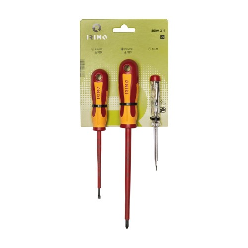 Set Destornilladores Aislados 1000V Phillips Ranurado Tester Irimo