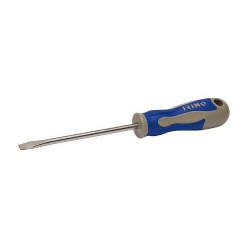 Destornillador Punta Plana Acero 1.2x8x175mm Mango Bimaterial IRIMO