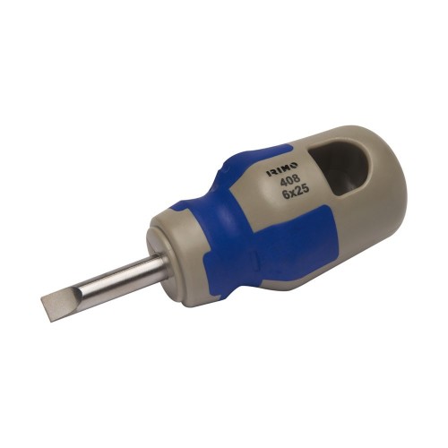 Destornillador Punta Plana Acero 5.5x25mm Mango Bimaterial IRIMO