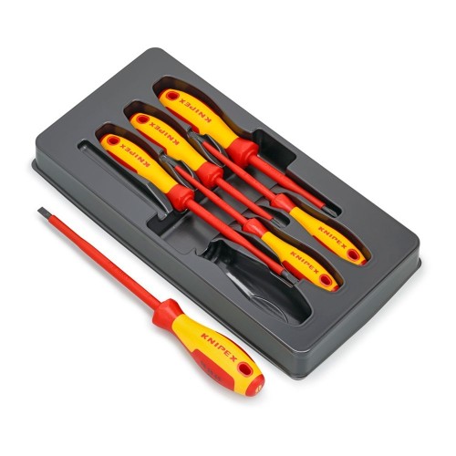 Juego De Destornilladores 6Pzs Planos Phillips 3mm-6.5mm PH1 PH2 KNIPEX