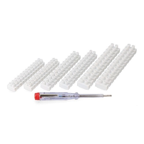 Kit Eléctrico Destornillador BuscaPolos 6 Regletas 4mm 6mm 10mm EDM