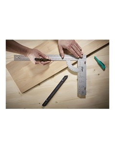 Escuadra Universal Plástico Tope Extraíble 200x300mm WOLFCRAFT 2