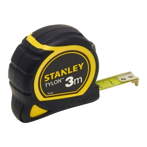 Cinta Métrica Acero 3mX13mm Revestimiento Mate Ergonomía Stanley