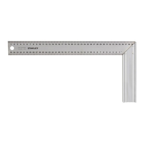 Escuadra Carpintero AceroInoxidable 200x400mm GraduaciónMm Stanley