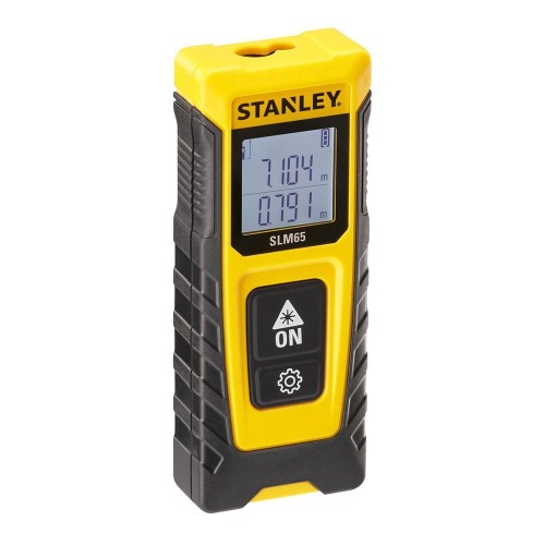 Medidor Láser 20m Pantalla LCD Dos Botones Prueba Caída 1m STANLEY