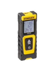 Medidor Láser Distancia 30m Pantalla LCD Resistente SLM100 STANLEY