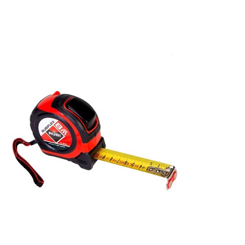 Cinta Métrica Metálica 8mX25mm Magnética Antidesgaste RUBI