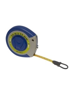 Cinta Métrica Acero 20mX13mm Precisión Clase II Caja ABS Irimo