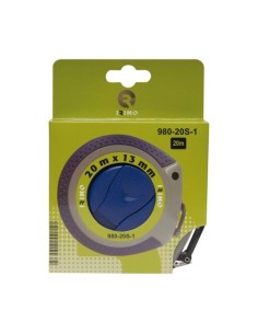 Cinta Métrica Acero 20mX13mm Precisión Clase II Caja ABS Irimo 2