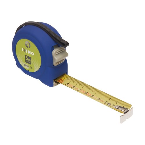Flexómetro Acero 3m16mm ClaseII Recubrimiento Nailon Caja ABS IRIMO