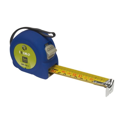 Flexómetro Acero 5mX30mm PrecisiónClaseII MarcadoVertical ABS Irimo