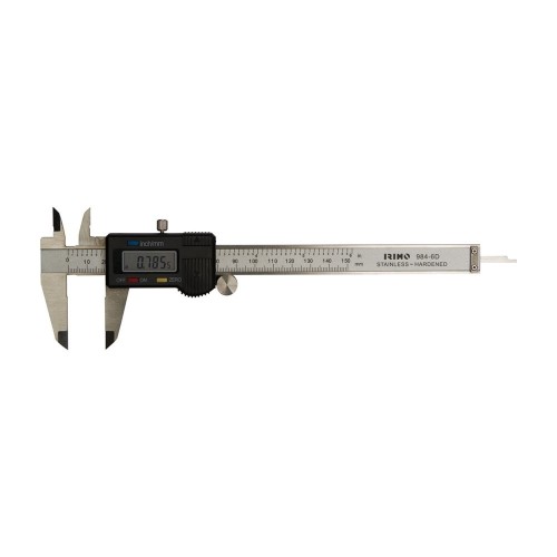 Calibre Digital Acero Inoxidable Precisión 0,03mm Tablas Incluidas IRIMO