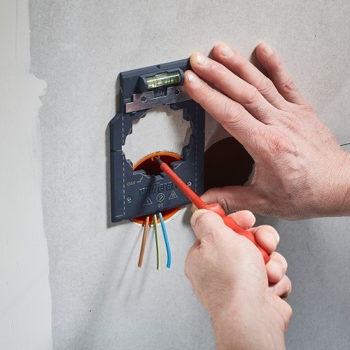 Plantilla Marcado Alineación 71mm 91mm Nivel Burbuja WOLFCRAFT