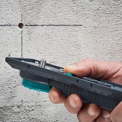 Plantilla De Perforación 71mm 91mm Nivel Burbuja Instalación Eléctrica WOLFCRAFT