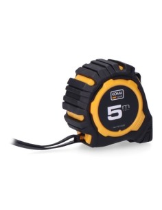 Cinta Métrica ABS 5mX19mm Cinta Amarilla Antideslizante KOMA TOOLS 2