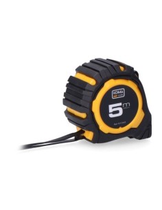 Flexómetro ABS 5mX25mm Cinta Amarilla Antideslizante KOMA TOOLS 2