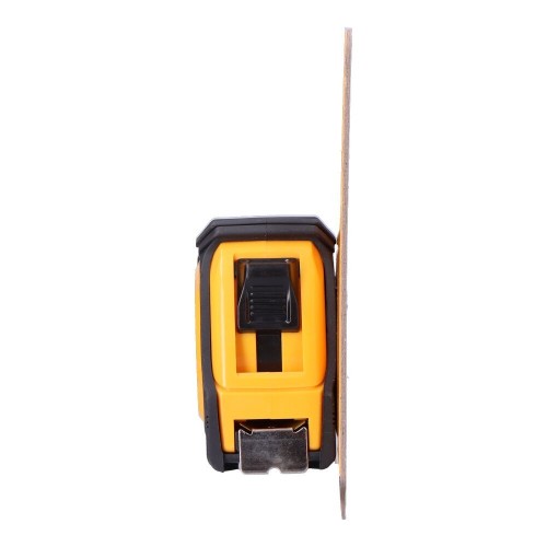 Flexómetro ABS 8mX25mm Cinta Amarilla Antideslizante KOMA TOOLS