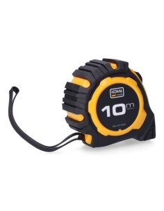 Flexómetro ABS 10mX25mm Antideslizante Cinta Amarilla KOMA TOOLS 2