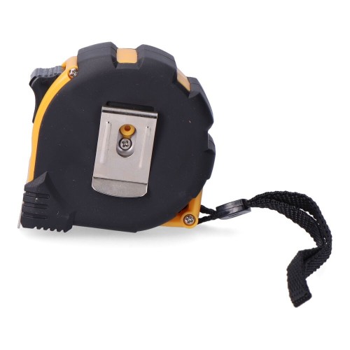 Flexómetro ABS 8mX25mm Antideslizante Numeración Amarilla KOMA TOOLS