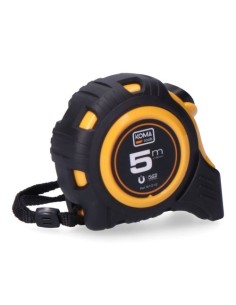 Cinta Métrica ABS 5mx19mm Gancho Magnético Amarilla KOMA TOOLS 2