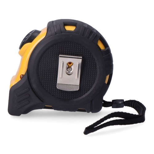 Flexómetro ABS 10mX25mm Gancho Magnético Cinta Amarilla KOMA TOOLS