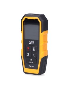 Medidor Láser Digital 50m Precisión±2mm Pantalla Retroiluminada KOMA TOOLS 2