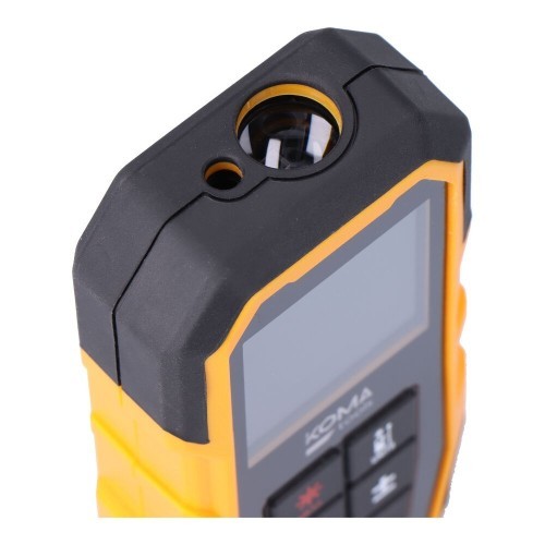 Medidor Láser Digital 50m Precisión±2mm Pantalla Retroiluminada KOMA TOOLS