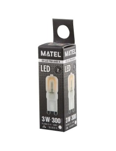 Bombilla LED G9 230V 3W plana (Fría, Cálida, Neutra) - 1 2